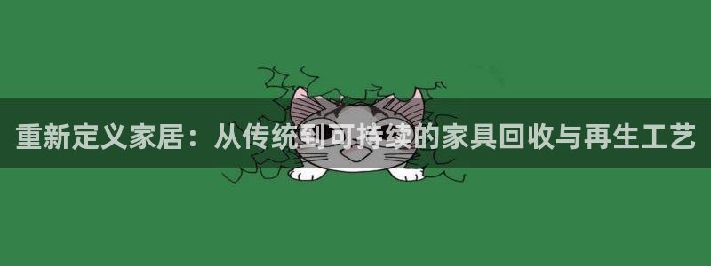 龙八国际公司是真是假：重新定义家居：从传统到可持续的家具回收
